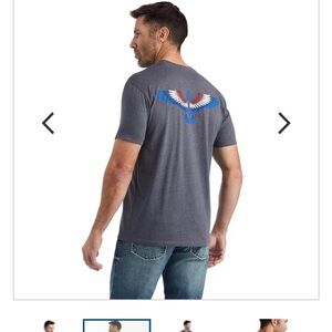 Ariat Men's Wingspan Short Sleeve T-Shirt Size Small